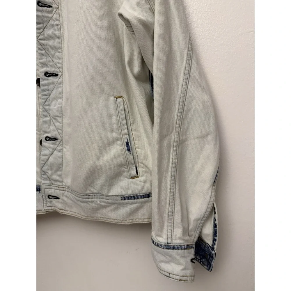 Rag & Bone Owen Trucker Jacket Men’s Sz M Light Blue  Street Urban‎ Country Y2K
